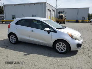 2013 Kia Rio LX with VIN KNADM5A32D6252845, listed as a Copart auction lot 53567595 with 165,806 mi miles and Clean Title. Bid and sale history available at carsss.com. Image 4.