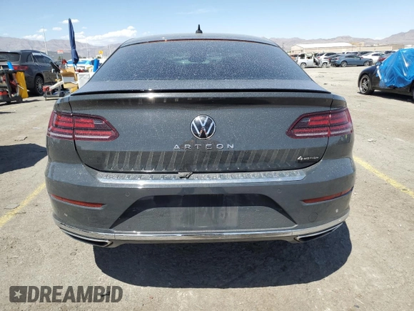 2021 Volkswagen Arteon SEL R-Line with VIN WVWSR7AN0ME007542, listed as a Copart auction lot 53160935 with 49,848 mi miles and Salvage title. Bid and sale history available at DreamBid. Image 6.