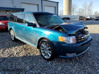 2011 Ford Flex SEL w/Ecoboost with VIN 2FMHK6CT6BBD11712, listed as a Copart auction lot 41839974 with 89,487 mi miles and Salvage Title. Bid and sale history available at carsss.com. Image 4.