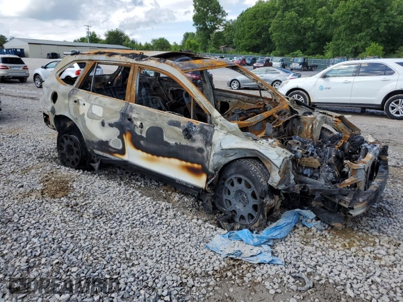 2018 Subaru Outback Limited with VIN 4S4BSANC4J3222127, listed as a Copart auction lot 58725415 with Not provided miles and Non repairable. Bid and sale history available at DreamBid. Image 4.