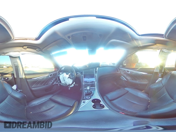 2017 Infiniti Q50 Red Sport 400 с VIN JN1FV7AR0HM871117, выставлен на аукционе Copart как лот 48345515 с пробегом Не указан миль и Списание • Salvage title. История ставок и продаж доступна на DreamBid. Изображение 13.