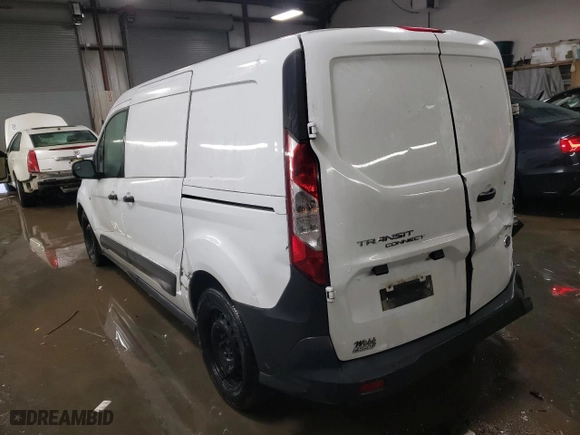 2015 Ford Transit Connect XL with VIN NM0LS7E79F1203796, listed as a Copart auction lot 47130065 with 169,156 mi miles and Salvage Title. Bid and sale history available at carsss.com. Image 2.
