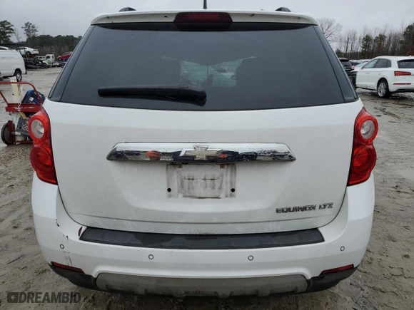 2010 Chevrolet Equinox LTZ with VIN 2CNALFEW5A6333567, listed as a Copart auction lot 44689725 with 186,008 mi miles and Clean Title. Bid and sale history available at carsss.com. Image 6.
