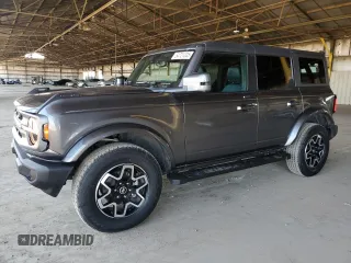 2022 Ford Bronco with VIN 1FMEE5DP0NLA77206, listed as a Copart auction lot 54721335 with 41,379 mi miles and Salvage Title. Bid and sale history available at carsss.com. Image 1.