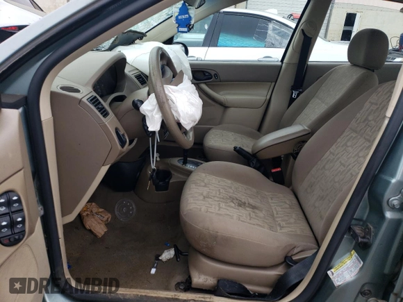 2005 Ford Focus S with VIN 1FAFP34N75W290051, listed as a Copart auction lot 48337245 with 0 mi miles and Salvage Title. Bid and sale history available at carsss.com. Image 7.