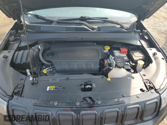 2022 Jeep Compass High Altitude with VIN 3C4NJDCB2NT120903, listed as a Copart auction lot 59476795 with 45,620 mi miles and Salvage title. Bid and sale history available at DreamBid. Image 12.