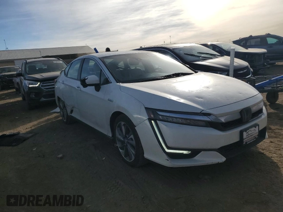 2018 Honda Clarity Touring with VIN JHMZC5F33JC024207, listed as a Copart auction lot 81756314 with 173,443 mi miles and Salvage Title. Bid and sale history available at DreamBid. Image 4.