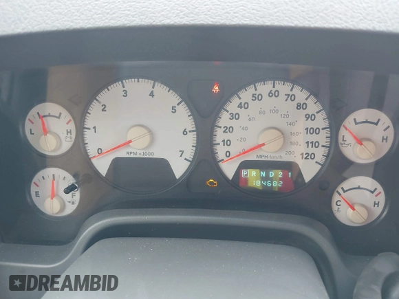 2008 Dodge 1500 SLT с VIN 1D7HA18N48S577738, выставлен на аукционе IAAI как лот 41915394 с пробегом 184 682 миль миль и . История ставок и продаж доступна на DreamBid. Изображение 7.