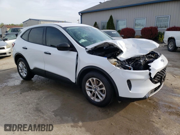 2022 Ford Escape S with VIN 1FMCU0F65NUA07907, listed as a Copart auction lot 52631895 with 43,363 mi miles and Salvage title. Bid and sale history available at DreamBid. Image 4.