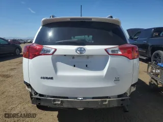 2014 Toyota RAV4 LE with VIN JTMBFREV0ED076530, listed as a Copart auction lot 50711935 with 124,686 mi miles and Salvage Title. Bid and sale history available at carsss.com. Image 6.