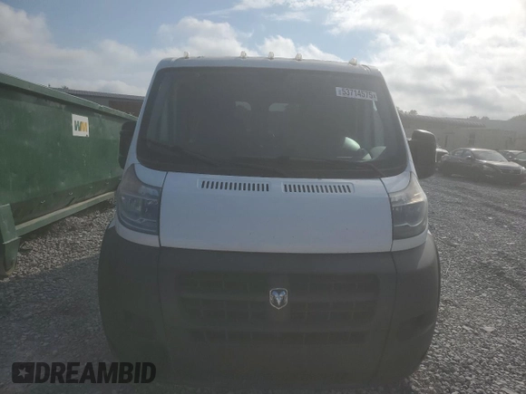 2017 Ram ProMaster Cargo with VIN 3C6TRVNG2HE503044, listed as a Copart auction lot 53714575 with 374,754 mi miles and Clean Title. Bid and sale history available at carsss.com. Image 5.