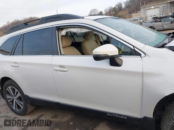2019 Subaru Outback Limited with VIN 4S4BSANC9K3314884, listed as a IAAI auction lot 41781081 with 41,906 mi miles and . Bid and sale history available at DreamBid. Image 14.