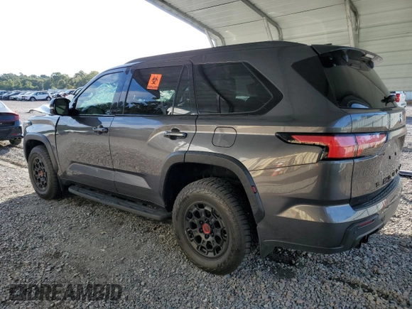 2023 Toyota Sequoia SR5 with VIN 7SVAAABA2PX015412, listed as a Copart auction lot 69880554 with 10,016 mi miles and Salvage Title. Bid and sale history available at carsss.com. Image 2.