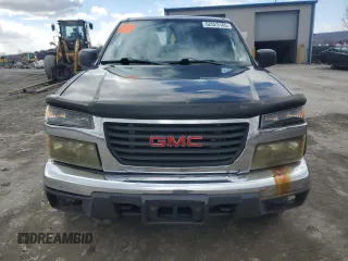 2005 GMC Canyon SLE Z85 with VIN 1GTDT196158135695, listed as a Copart auction lot 52523165 with 0 mi miles and Clean Title. Bid and sale history available at carsss.com. Image 5.