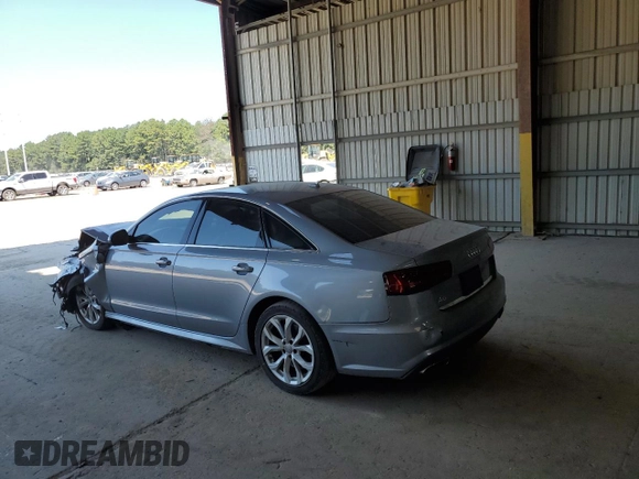 2018 Audi A6 Premium Plus with VIN WAUD8AFC4JN056641, listed as a Copart auction lot 68134704 with 130,807 mi miles and Salvage Title. Bid and sale history available at carsss.com. Image 3.