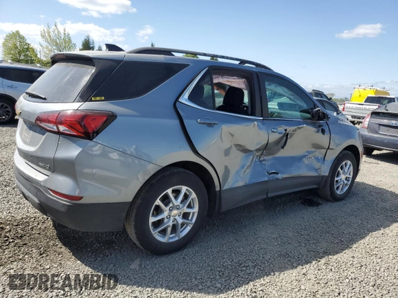 2024 Chevrolet Equinox LT with VIN 3GNAXUEG0RL326949, listed as a Copart auction lot 53908165 with 14,857 mi miles and Salvage Title. Bid and sale history available at carsss.com. Image 3.