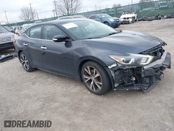 2017 Nissan Maxima SV with VIN 1N4AA6AP6HC433760, listed as a IAAI auction lot 41922263 with 82,663 mi miles and . Bid and sale history available at DreamBid. Image 1.