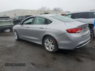 2015 Chrysler 200 Limited with VIN 1C3CCCAB3FN701427, listed as a Copart auction lot 50234785 with 108,512 mi miles and Salvage Title. Bid and sale history available at DreamBid. Image 2.