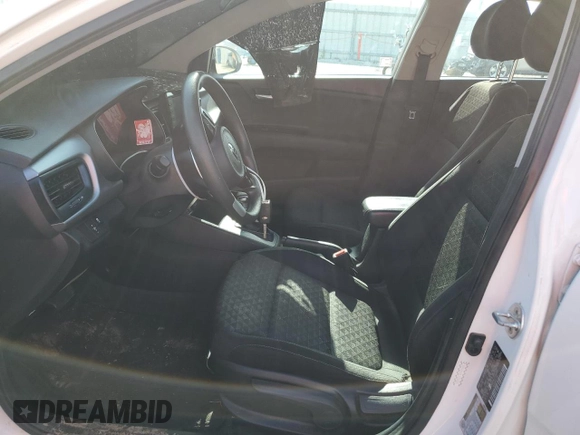 2020 Kia Rio S with VIN 3KPA24AD4LE256080, listed as a Copart auction lot 59801154 with 68,230 mi miles and Non Repairable. Bid and sale history available at carsss.com. Image 7.