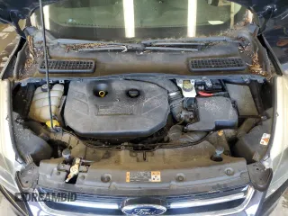 2013 Ford Escape Titanium z VIN 1FMCU9J90DUA98718, wystawiony jako Copart lot #63683005 z przebiegiem 101 036 mil mil oraz Czysty tytuł • Clean title. Historia ofert i sprzedaży dostępna na DreamBid. Obrazek 12.