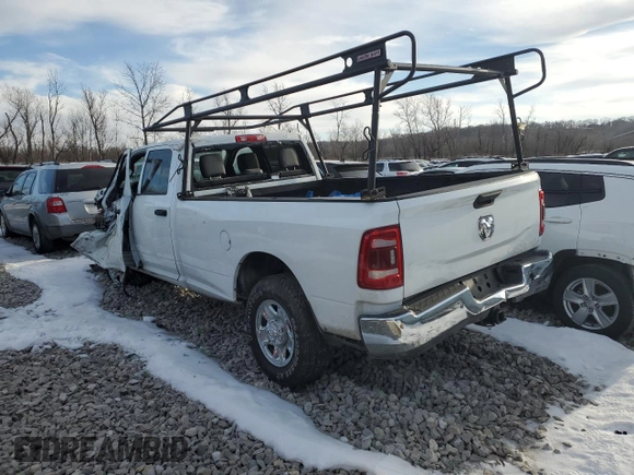 2024 Ram 2500 Tradesman with VIN 3C6UR5HJ2RG124661, listed as a Copart auction lot 79774624 with Not provided miles and Salvage title. Bid and sale history available at DreamBid. Image 2.