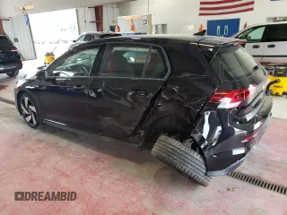 2024 Volkswagen Golf GTI S with VIN WVWGA7CD3RW128276, listed as a Copart auction lot 65328484 with 8,344 mi miles and Salvage Title. Bid and sale history available at carsss.com. Image 2.