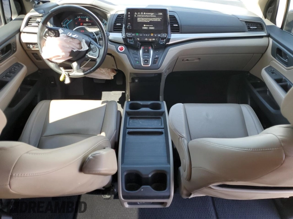 2018 Honda Odyssey EX-L with VIN 5FNRL6H72JB058195, listed as a Copart auction lot 51543075 with 84,625 mi miles and Salvage Title. Bid and sale history available at carsss.com. Image 8.