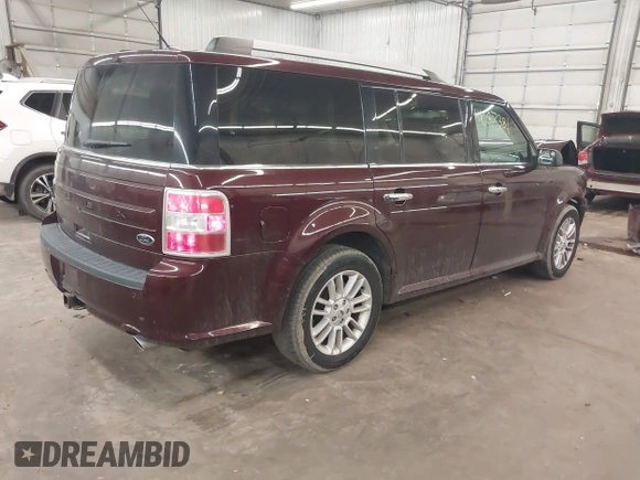 2017 Ford Flex SEL with VIN 2FMGK5C84HBA12813, listed as a IAAI auction lot 41687381 with 115,260 mi miles. Bid and sale history available at carsss.com. Image 4.