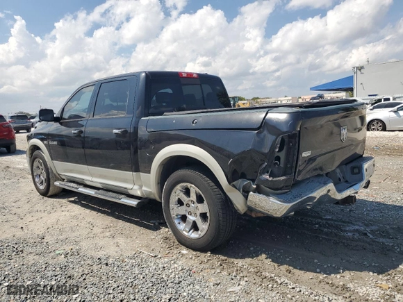 2009 Dodge Ram 1500 Laramie with VIN 1D3HB13T49J521861, listed as a Copart auction lot 50819025 with 201,358 mi miles and Non Repairable. Bid and sale history available at carsss.com. Image 2.