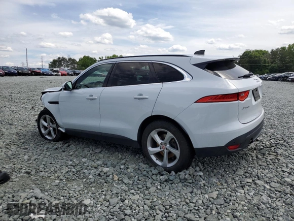 2020 Jaguar F-Pace 25t Premium z VIN SADCJ2FX0LA629299, wystawiony jako Copart lot #56114165 z przebiegiem Nie podano mil oraz Szkoda całkowita • Salvage title. Historia ofert i sprzedaży dostępna na DreamBid. Obrazek 2.