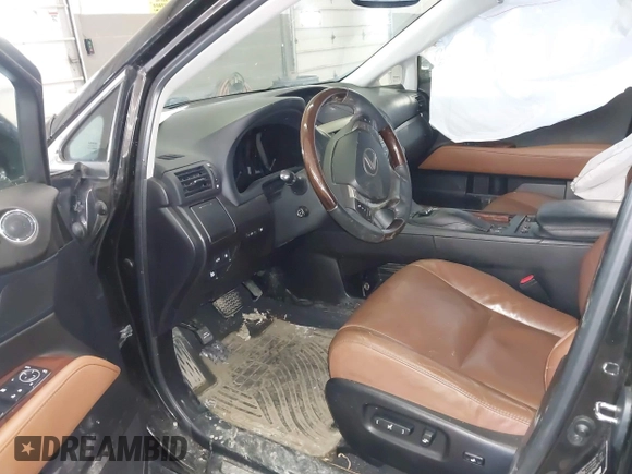 2015 Lexus RX 350 with VIN 2T2BK1BA0FC328365, listed as a IAAI auction lot 41744432 with 120,631 mi miles and . Bid and sale history available at DreamBid. Image 5.