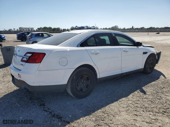 2016 Ford Sedan Police Interceptor with VIN 1FAHP2MK1GG126655, listed as a Copart auction lot 47273915 with 97,596 mi miles and Salvage Title. Bid and sale history available at carsss.com. Image 3.