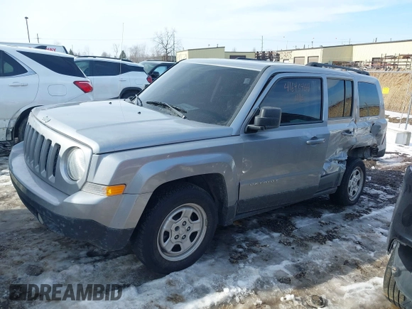 2017 Jeep Patriot Sport with VIN 1C4NJPBA9HD149576, listed as a IAAI auction lot 41646464 with 83,304 mi miles. Bid and sale history available at carsss.com. Image 20.
