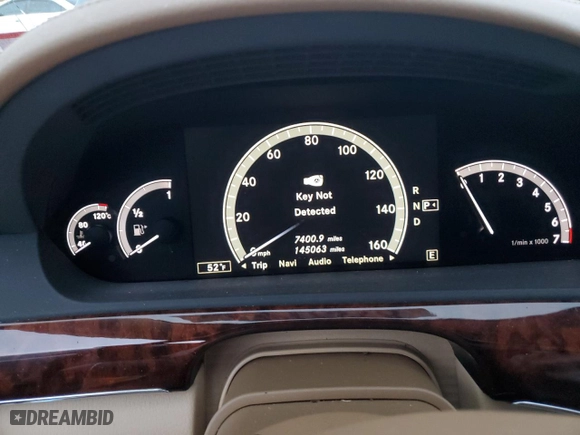 2011 Mercedes-Benz S-Class S 550 with VIN WDDNG8GB6BA364689, listed as a Copart auction lot 87217954 with 0 mi miles and Salvage Title. Bid and sale history available at carsss.com. Image 9.
