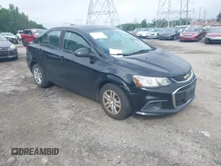 2017 Chevrolet Sonic LS with VIN 1G1JB5SG1H4142781, listed as a IAAI auction lot 42719611 with 112,112 mi miles and . Bid and sale history available at DreamBid. Image 1.