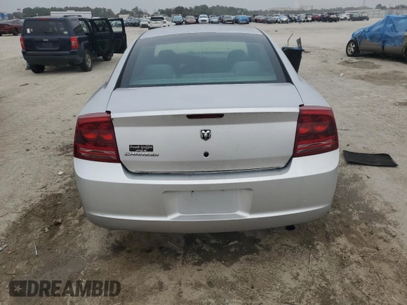 2007 Dodge Charger with VIN 2B3KA43R27H672429, listed as a Copart auction lot 45078155 with 165,145 mi miles and Salvage Title. Bid and sale history available at DreamBid. Image 6.