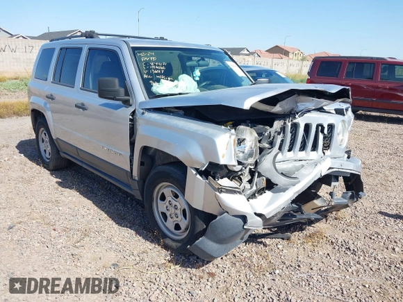 2013 Jeep Patriot Sport с VIN 1C4NJPBA7DD130017, выставлен на аукционе IAAI как лот 39474810 с пробегом 143 436 миль миль и . История ставок и продаж доступна на DreamBid. Изображение 1.