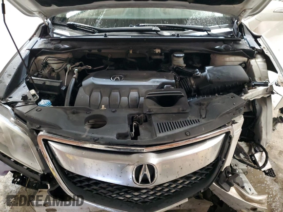 2015 Acura RDX Tech Pkg with VIN 5J8TB4H58FL030497, listed as a Copart auction lot 52017235 with 92,649 mi miles and Salvage Title. Bid and sale history available at carsss.com. Image 12.