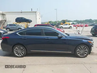 2018 Genesis G80 3.8L with VIN KMHGN4JE3JU246872, listed as a IAAI auction lot 42436770 with 66,022 mi miles and . Bid and sale history available at DreamBid. Image 14.