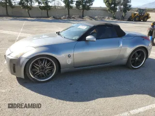 2004 Nissan 350Z Enthusiast with VIN JN1AZ36A44T004099, listed as a Copart auction lot 46956235 with 194,015 mi miles and Salvage Title. Bid and sale history available at carsss.com. Image 1.