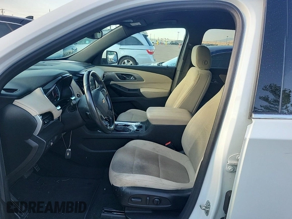 2022 Chevrolet Traverse LT Cloth with VIN 1GNERGKW4NJ158307, listed as a IAAI auction lot 42708260 with 60,990 mi miles and . Bid and sale history available at DreamBid. Image 1.