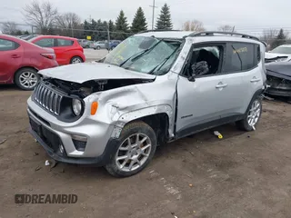 2019 Jeep Renegade Altitude with VIN ZACNJBBB6KPK20878, listed as a IAAI auction lot 41473058 with 40,699 mi miles and . Bid and sale history available at DreamBid. Image 2.