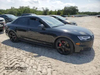 2018 Audi S4 Prestige with VIN WAUC4AF43JA142305, listed as a Copart auction lot 65194924 with 69,485 mi miles and Non Repairable. Bid and sale history available at carsss.com. Image 4.