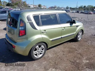 2011 Kia Soul + with VIN KNDJT2A24B7306054, listed as a IAAI auction lot 41703688 with 306,412 mi miles. Bid and sale history available at carsss.com. Image 4.