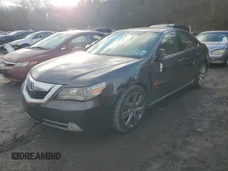 2009 Acura RL Tech Pkg with VIN JH4KB26629C001932, listed as a Copart auction lot 83257574 with 139,119 mi miles and Salvage Title. Bid and sale history available at carsss.com. Image 1.