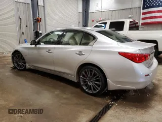 2017 Infiniti Q50 Red Sport 400 с VIN JN1FV7ARXHM871562, выставлен на аукционе Copart как лот 56331735 с пробегом 94 061 миль миль и Списание • Salvage title. История ставок и продаж доступна на DreamBid. Изображение 2.