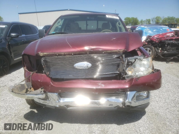 2005 Ford F-150 XLT with VIN 1FTPX12535FA84893, listed as a Copart auction lot 51248115 with 107,981 mi miles and Salvage title. Bid and sale history available at DreamBid. Image 5.
