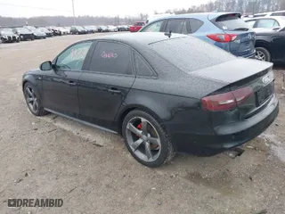 2015 Audi A4 Premium Plus with VIN WAUFFAFL4FN003671, listed as a IAAI auction lot 40919337 with 114,076 mi miles. Bid and sale history available at carsss.com. Image 3.