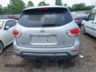 2015 Nissan Pathfinder Platinum with VIN 5N1AR2MM4FC696576, listed as a IAAI auction lot 42501667 with 248,268 mi miles and . Bid and sale history available at DreamBid. Image 16.