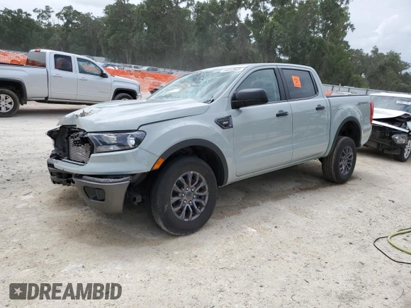 2021 Ford Ranger XL with VIN 1FTER4EH8MLD95941, listed as a Copart auction lot 59853865 with 36,809 mi miles and Non repairable. Bid and sale history available at DreamBid. Image 1.